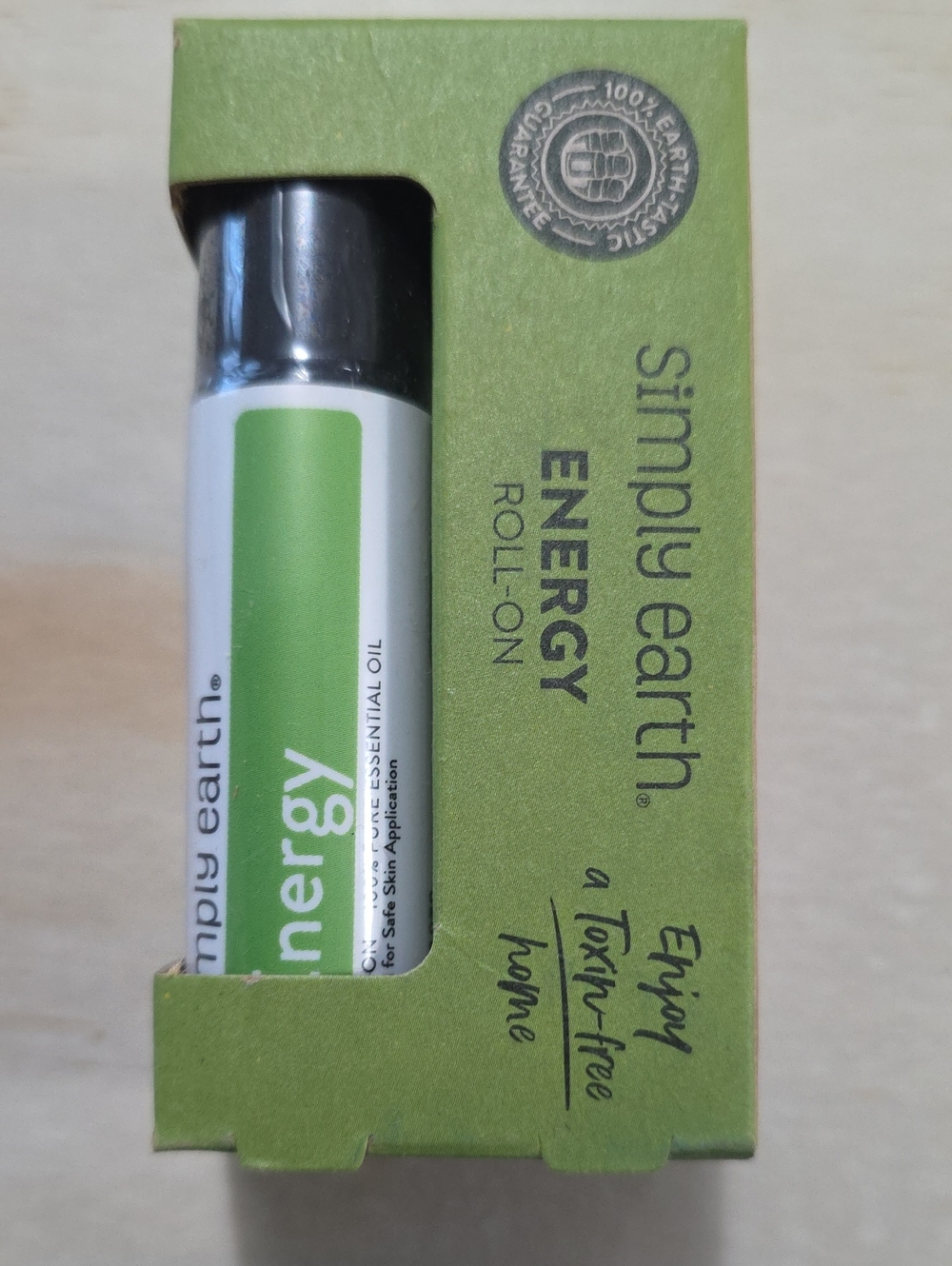Energy Roll-On | Green Energizing Essential Oil Blend